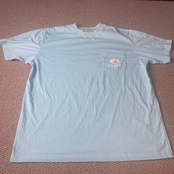 Hook & Tackle Mens Fishing T Shirt Size XL Blue Sun‎ Protection Performance - Picture 1 of 11